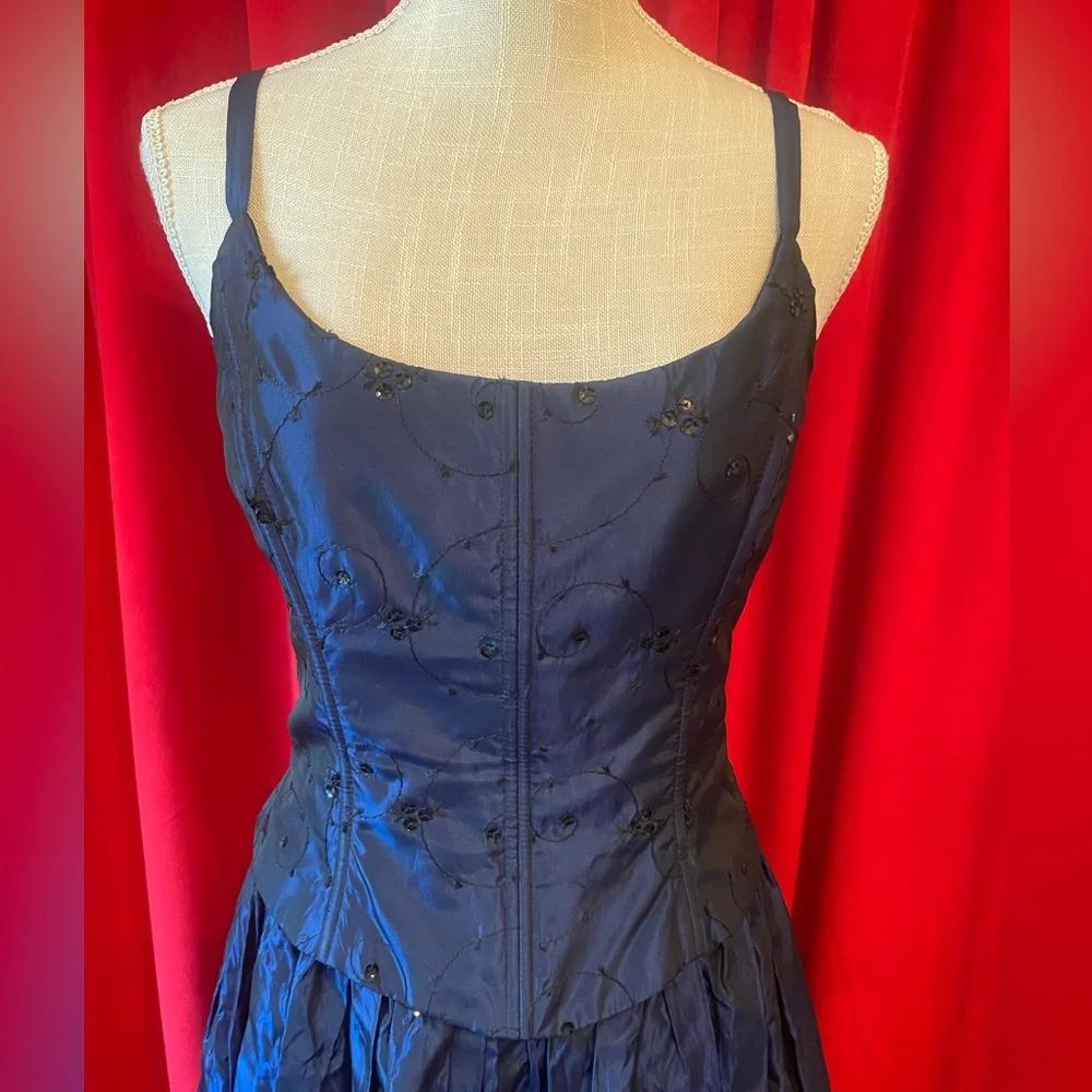 ❌sold❌VTG JESSICA MCCLINTOCK FOR GUNNE SAX PROM DRESS 90’s - Picture 2 of 7
